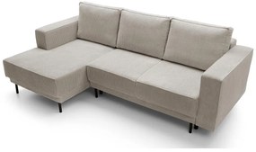 Sarokkanapé Rodriguez mini (B) (sötét bézs + fekete). 1099143