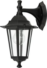 Rabalux kültéri fali lámpa e27 60w fekete velence