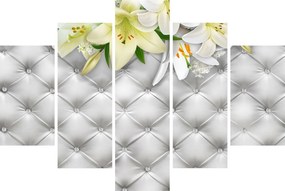 Liliom virágok képe (150x105 cm)