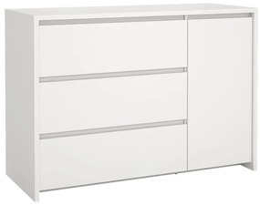 Fehér komód 119x84x48 cm Next – Tvilum