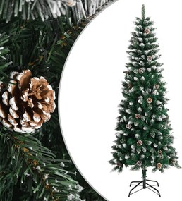 vidaXL zöld PVC műkarácsonyfa állvánnyal 240 cm