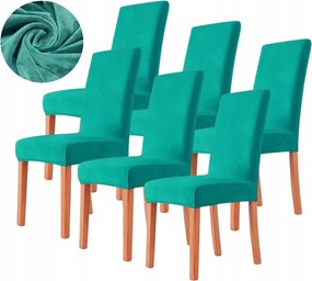 6 Db-os Székhuzat Szett Prémium Velúr Plüss Elasztikus