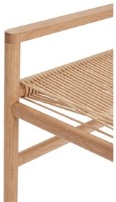 Világosbarna pad Heritage – Hübsch