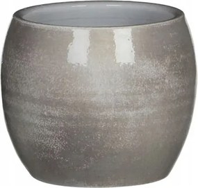 Terrakotta kaspó világosszürke 14x16cm Dekoratív takaró