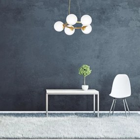 Csillár zsinóron VIENNA 5xE14/40W/230V arany