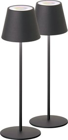 Fisher&amp;Honsel Cosenza 850342 Asztali lámpa 2x2W/LED RGBW 270lm IP44