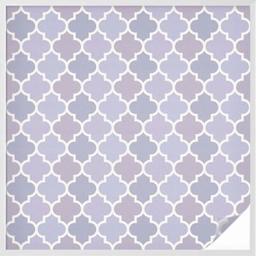 Öntapadós ablakfólia az adatvédelem érdekében Geometrikus minták 100x100