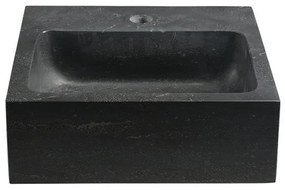 Sapho - BLOK fali mosdó 30x30 cm antracit