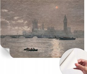 Design fali fotótapéta öntapadós éjszakai panoráma 152x104 cm