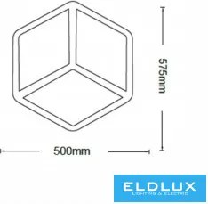 ELDLUX C52-B3C Modern LED Mennyezeti Lámpa IP20