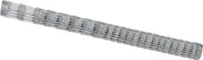 vidaXL Legelőkerítés Ezüst 25 x 1,6 m Horganyzott acél