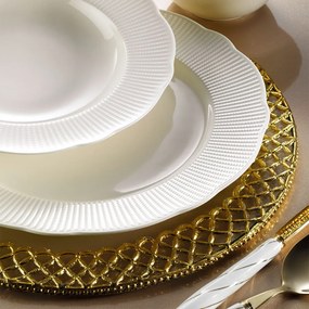 24 részes porcelán étkészlet