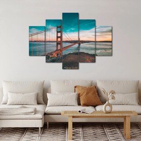 Kép - Golden Gate, San Francisco (150x105 cm)