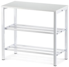 Fehér Fém Cipős Szekrény. 83168-42 WT