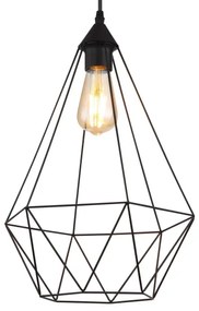 Globo 15745H1 - Csillár zsinóron ZACHARY 1xE27/60W/230V átm. 30 cm