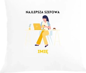 Párna párnahuzat Ajándék Legjobb Főnöknő