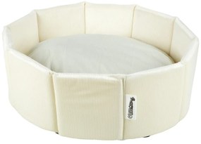 Krémszínű fekhely kutyáknak ø 48 cm – Love Story
