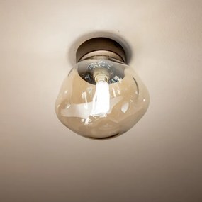BRILAGI - Mennyezeti lámpa VULCANO 1xG9/8W/230V bronz/füstös bézs