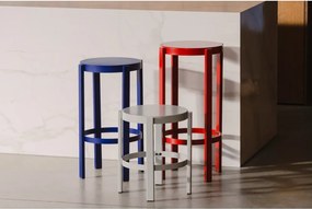 Világosszürke acél ülőke Doon – noo.ma