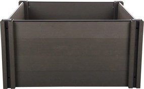 Emelt virágágyás G21 Crop 106 x 106 x 54, WPC,Eben, 54 cm