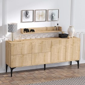 Konzolasztal Stella - Sapphire Oak