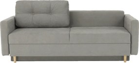 Szófa kinyitható, szürke anyag Queens, AURELIA