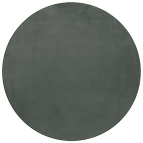 Zöld mosható kerek szőnyeg ø 120 cm Pouffy – Ayyildiz Carpets