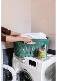 Infinity Hamper zöld ruhakosár, 40 l - Curver