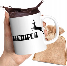 Karácsonyi Rénszarvas Bögre