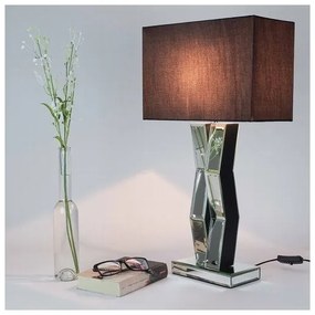 Searchlight - Asztali lámpa MIRROR 1xE27/60W/230V