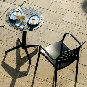 Moon étkezőasztal, fekete, 60 cm