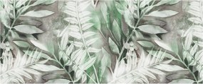 Dekoratív Fotótapéta Furnér Flizelin Akvarell levelek 250x104 Ragasztó