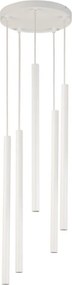 SIGMA LIGHTING 33626 SOPEL Többágú Függesztett Lámpa Fehér G9 IP20