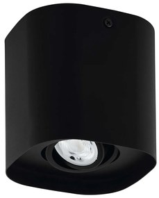 Eglo 99673 Caminales-Z mennyezeti lámpa, billenthető, fekete, GU10 foglalattal, max. 1x5W