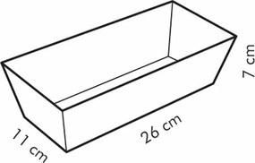Tescoma  DELICIA Cipó sütőforma 26 x 11 cm, S