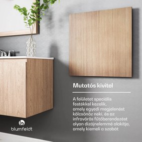 Blumfeldt Heat Square, Infravörös fűtés, WiFi vezérlés, 350 W, IP44
