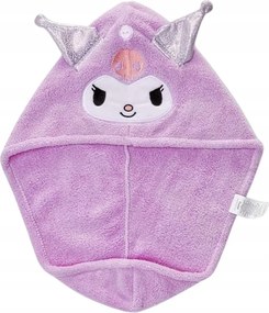 Turbán Törölköző gyerekeknek Kuromi Hello Kitty