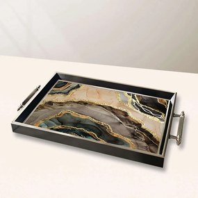 Üveg tálca, 38×24 cm – TPG10046