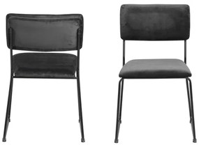 Étkezőszék COLE 1 db söt. szürke