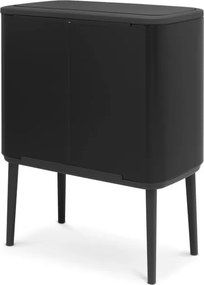 Matt fekete acél érintésre nyíló szemetes 36 l Bo Touch Bin – Brabantia