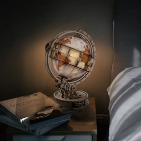 RoboTime - 3D fa mechanikus puzzle Világító gömb