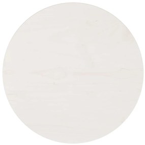 fehér tömör fenyőfa kerek asztallap Ø40 x 3 cm