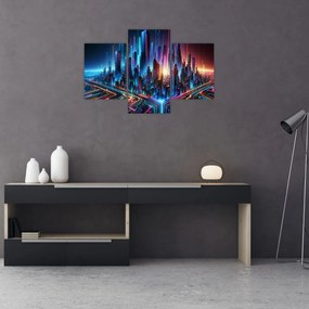 Kép - A jövő városa (90x60 cm)
