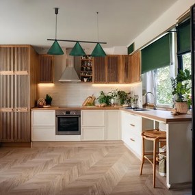 Kábeles csillár CAPITAL 3xGX53/15W/230V zöld