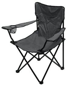 Összecsukható kempingszék szürke