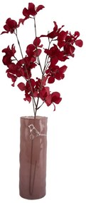 Rózsaszín üveg váza (magasság 27 cm) Bird On Branch – PT LIVING