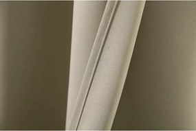 OXFORD világos olajzöld függöny 140x270 cm Felfüggesztés: Hullámos sínszalag