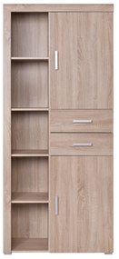 Regál Dalila 2D2S (szonoma tölgy). Akció -16%. 1052837