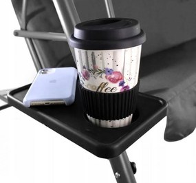 Kerti hinta 170 x 110 x 153 cm - világosszürke