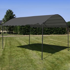 antracitszürke napellenző 3 x 4 m